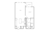 A7 Alt Floorplan Floorplan showing the A7 Alt floorplan for The Margo